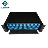 Drawer Type ODF 72 Core Fiber Optic Distribution Frame Box With Splice Cassette SC/UPC